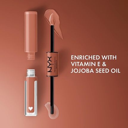 Nyx Professional Makeup High Pigment Long Lasting Lip Gloss Shine Loud 02 Goal Crusher