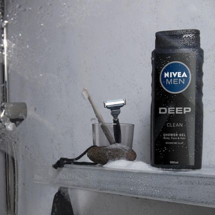 Nivea Men Deep Shower Gel 500Ml