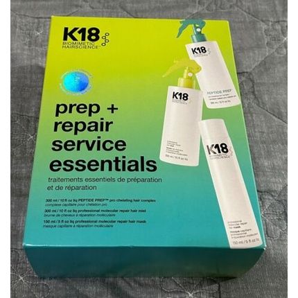 K18 Biomimetic Hairscience Prep + Repair Service Essentials Set