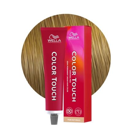 Wella Color Touch Pure Naturals 803 Light Intense Natural Golden Blonde 60Ml Ammoniafree Semipermanent Color
