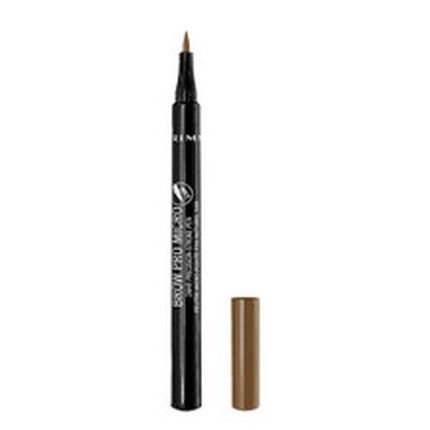Rimmel London Brow Pro Micro 24Hr Precision Stroke Pen 1 Ml 004 Dark Brown