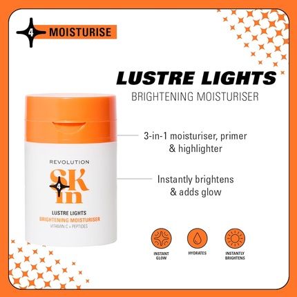 Revolution Skin Ultimate Lights Brightening Moisturiser 3-In-1 Illuminating