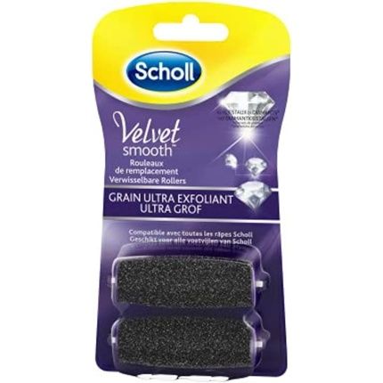 Scholl Replacement Rollers For Electric Callus Remover - Pack Of 2