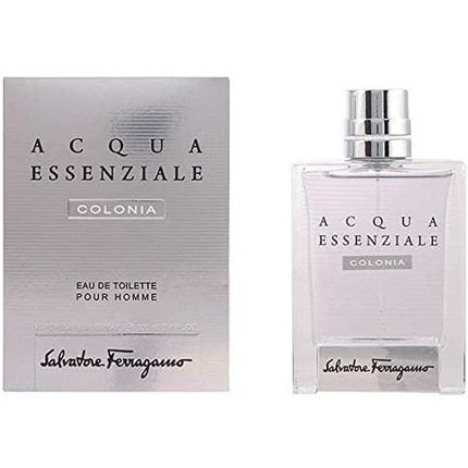 Salvatore Ferragamo Acqua Essenziale Colonia Eau De Toilette Spray For Men 100Ml - Image 3