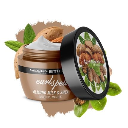 Aunt Jackie's Butter Fusions Curl Spell Almond Milk & Shea Hair Moisture Conditioning Masque 8oz - Image 3