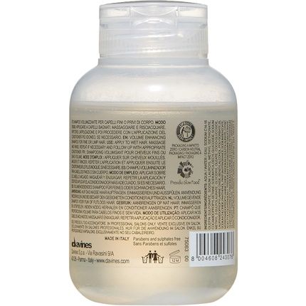Davines Volu Shampoo Travel Size 75Ml