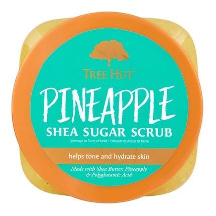 Tree Hut Pineapple Shea Sugar Exfoliating And Hydrating Body Scrub 18Oz