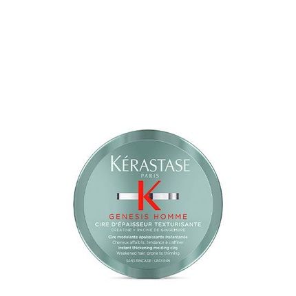 Krastase Genesis Homme Hair Thickening Wax Instant Thickening Molding Clay 75 Ml