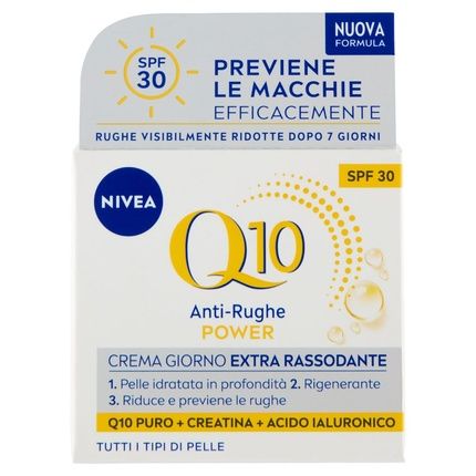 Nivea Q10 Anti-Wrinkle Power Day Cream Extra Firming Spf 30 50 Ml