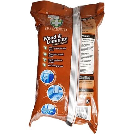 Greenshield Wood & Laminate Wipes 40% Extra 70S 1 Multi-Colour