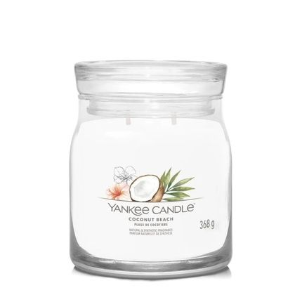 Yankee Candle Coconut Beach Scented Candle - 368G