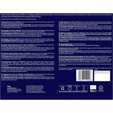 Pukka Organic Tea Gift Set Advent Calendar Wellness Calendar 2023 - Image 3