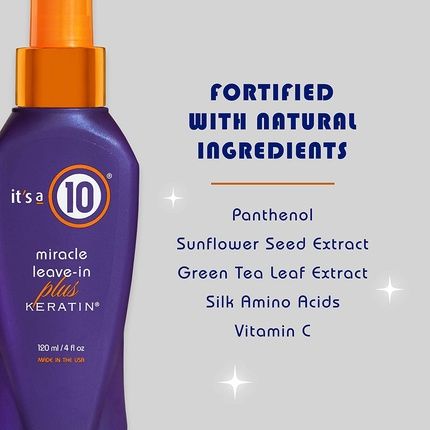 It'S A 10 Haircare Miracle Leave-In Plus Keratin 120Ml - Image 3