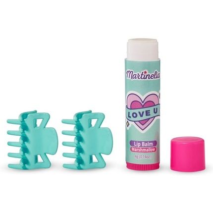 Set Of 2 Hair Clips And Lip Balm