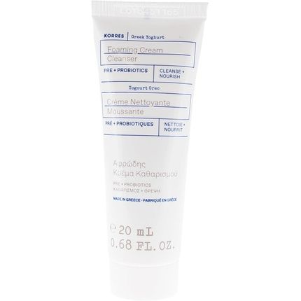 Korres Greek Yogurt Foaming Cleansing Cream 20Ml