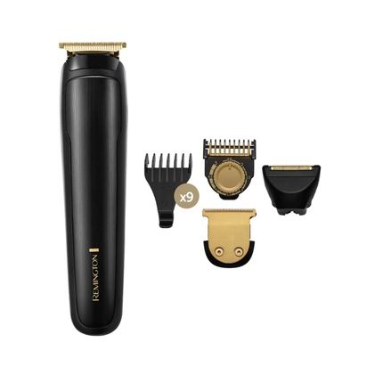 Remington T-Series 2In1 Hair Clipper: Beard Trimmer And Hair Cutter With T-Precision Trimmer, 9 Attachment Combs 1.5-25Mm + Adjustable Beard Trimmer Attachment Comb + Shaver Attachment - Mb7050 Beard Trimmer + Hair Cutter