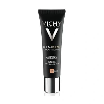 Vichy Dermablend 3D Correction Foundation 30 Ml 45 Gold Longlasting Spf 25 - Image 3