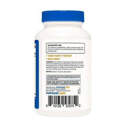 Nutricost Digestive Enzyme Complex Capsules 120 Count