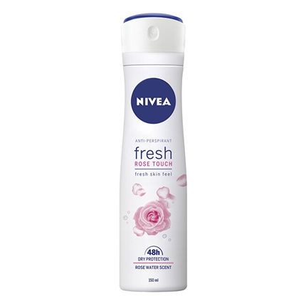 Nivea Fresh Rose Touch Antiperspirant Spray 150 Ml