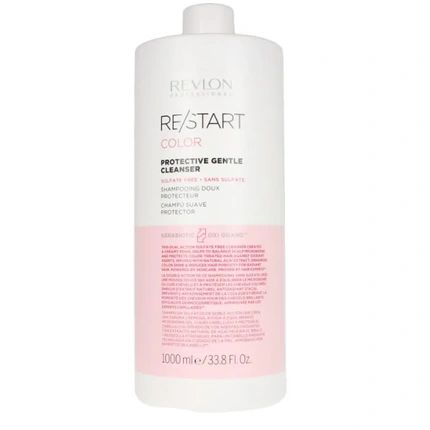 Revlon Restart Color Protective Gentle Cleanser 1000Ml Cleansing Shampoo For Colored Hair