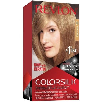 Revlon Colorsilk Ammonia Free Hair Dye 61 Dark Blonde