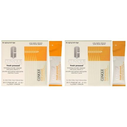Clinique Fresh Pressed Renewing Powder Cleanser 28 X 0.5G