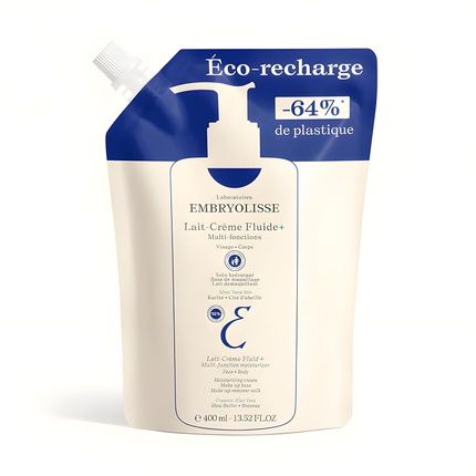 Embryolisse Multi-Purpose Nourishing Moisturizer Lait Creme Fluid For Face & Body Hydrating Cream For All Skin Types Paraben-Free Refill 13.52 Fl Oz