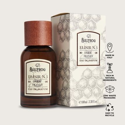 Bullfrog Eau De Parfum Elisir N.3 Dark Honey 100Ml - Image 3