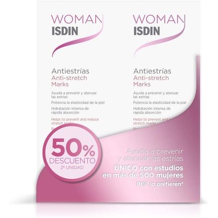 Isdin Woman Anti Stretch Marks 250Ml - Pack Of 2