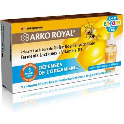 Arko Royal Bee Products Natural Defenses For Children 6 Years And Up - Pack Of 5 - Image 3