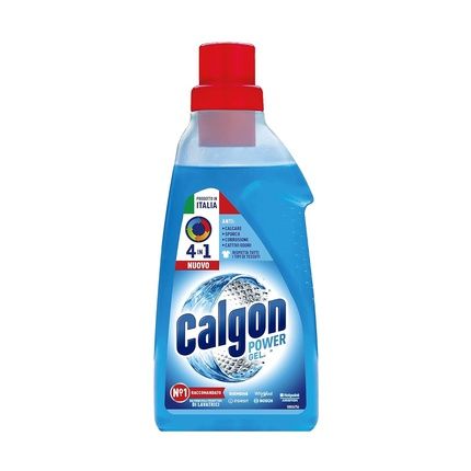 Calgon Power Gel Anti-Limescale Washing Machine 4 In 1 For Soft Clothes 750Ml