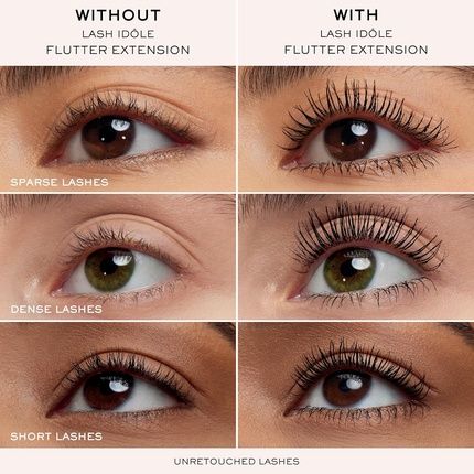Lancome Lash Idole Flutter Extension Lengthening Mascara - Black - Image 3
