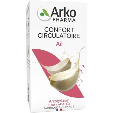 Arkopharma Arkogelules Garlic 45 Capsules