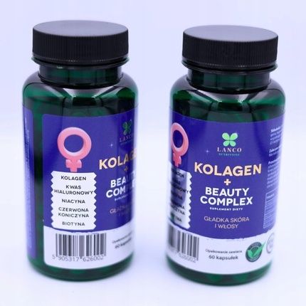 Lanco Collagen Beauty Complex Anti-Aging Capsules For Skin And Hair - Image 3
