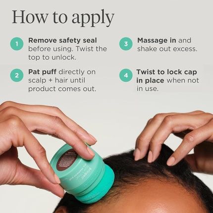 Briogeo Style & Treat Dry Shampoo Puff Mattifying Powder - Image 3