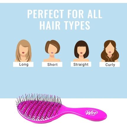 Wet Brush Original Detangler Hair Brush Hipster Chevron For All Hair Types - Image 3