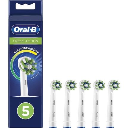 Procter & Gamble Oralb Cross Action Replacement Heads Eb 50 5 Heads