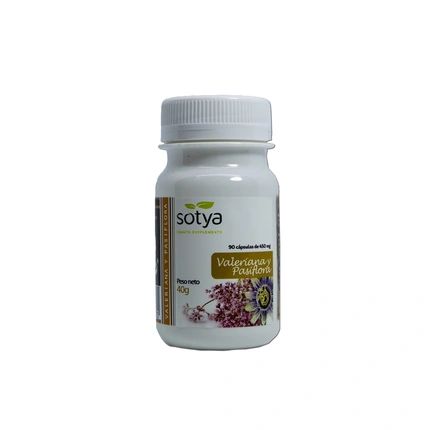 Sotya Sotya Valerian And Passionflower 450 Mg Capsules 90 Units