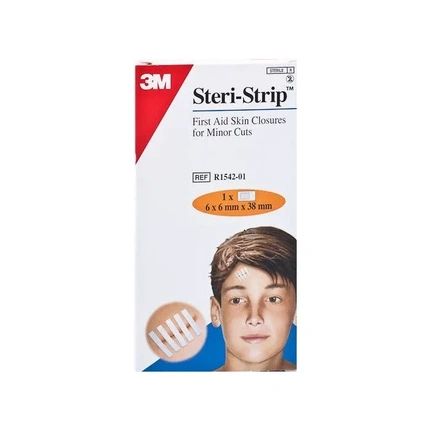 3M Steristrip Suture 38 X 6 Mm R 1542F Medical Wound Care
