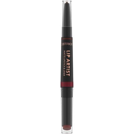 Catrice Lip Artist Matte Lipstick & Liner No. 040 Red Highly Pigmented