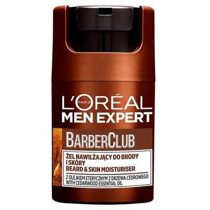L'Oreal Men Expert Barber Club Moisturizing Gel For Short Beard And Face 50Ml