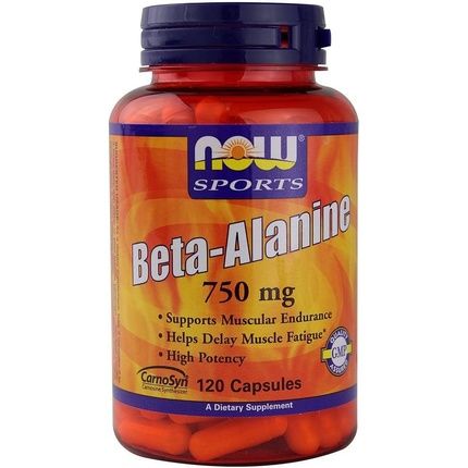 Now Foods Sport Beta-Alanine 750Mg 120 Capsules
