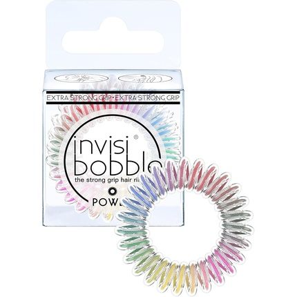 Invisibobble Power Colourful Magic Rainbow Spiral Hair Bobbles