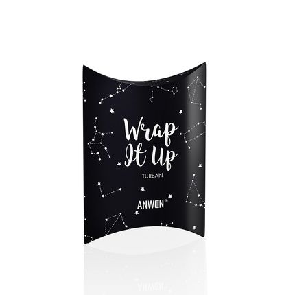 Anwen Wrap It Up Hair Turban Black