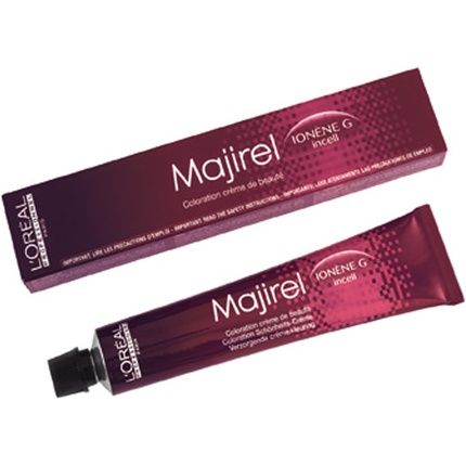 L'Oreal Majirel Permanent Hair Color 5.52 Light Mahogany Iridescent Brown 50Ml