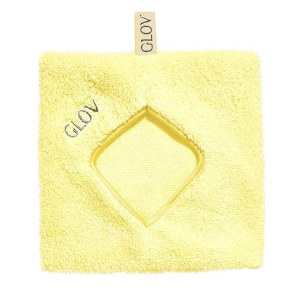 Glov Makeup Remover Cloth Face Cleansing Cloth Hypoallergenic Microfiber Reusable Washable Baby Banana