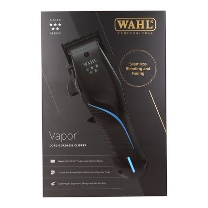 Wahl Vapor Machine Cord-Cordless Clipper New F32 Fadeout