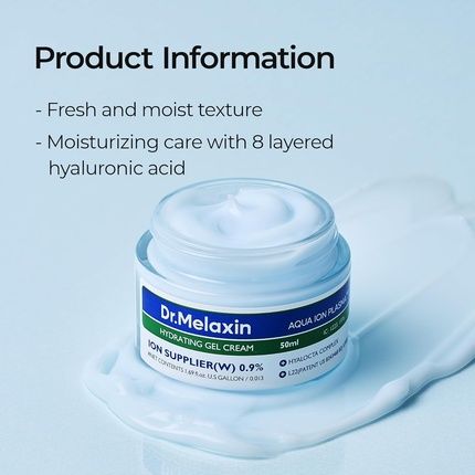 Aqua Ion Plasma Hydrating Gel Cream For Dry & Sensitive Skin - Image 3