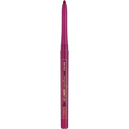 L'Oreal Le Liner Signature Waterproof Eyeliner Pencil - 10 Rose Latex - Pink