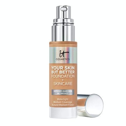 It Cosmetics Your Skin But Better Foundation + Skincare Hydrating Coverage 1.0 Fl Oz 41 Tan Warm